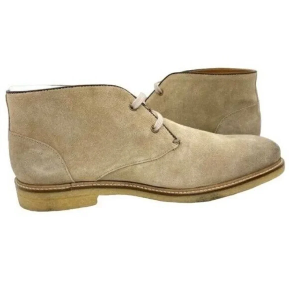 Bloomingdale's Suede Leather Chukka Boots Men's Size 10 New